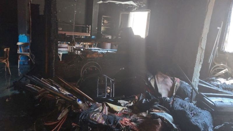 41 killed in a fire accident at coptic church egypt