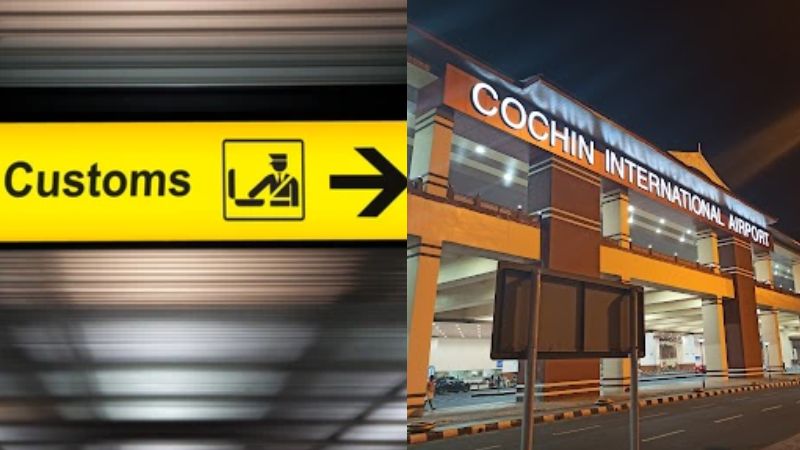 two customs officers suspended nedumbassery airport