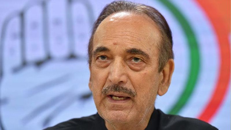 Ghulam Nabi Azad left congress
