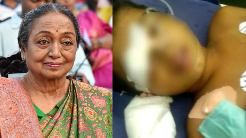 meira kumar tweet about 9 year old boy killed for drinking water