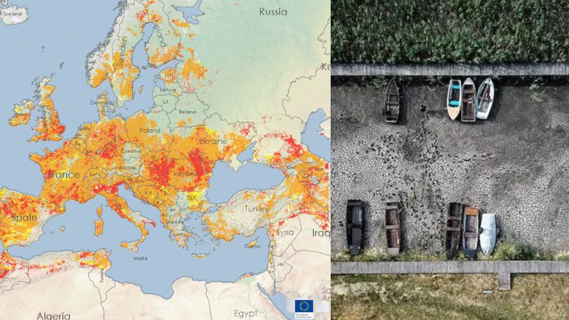 Europe witnessing worst dry spell in recent times reports says