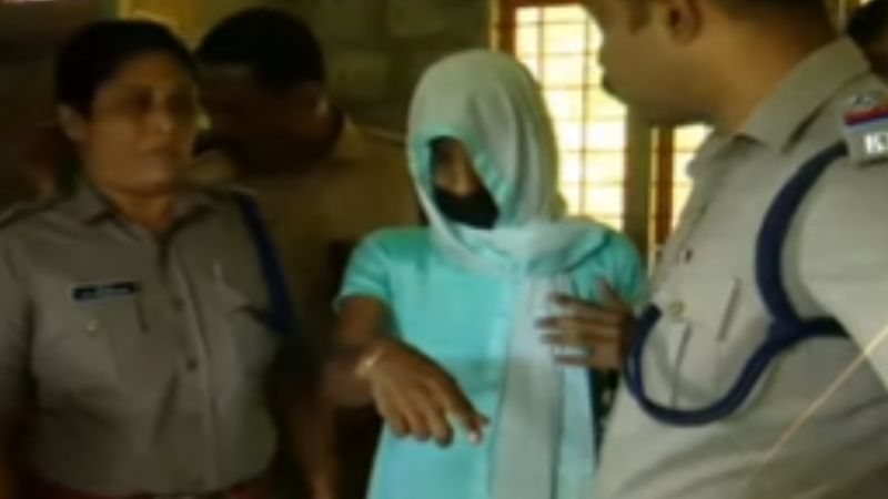 mother killed new born baby arrest