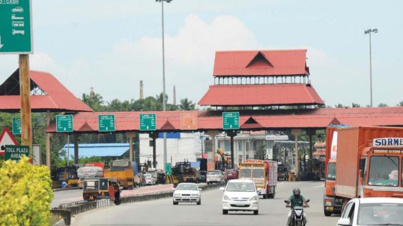toll rate will increase in paliyekkara toll plaza