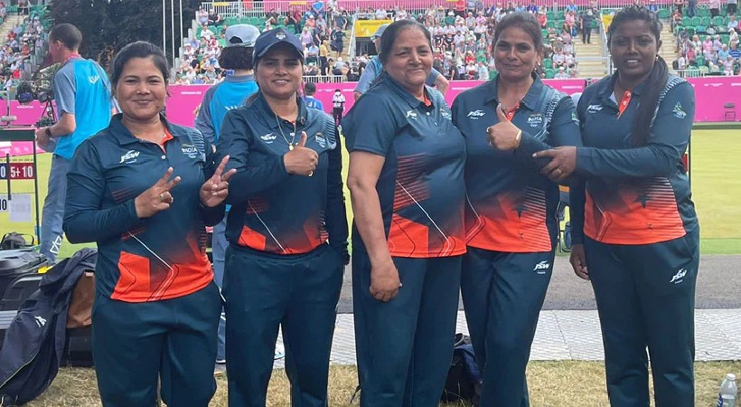 commonwealth lawn bowls india gold