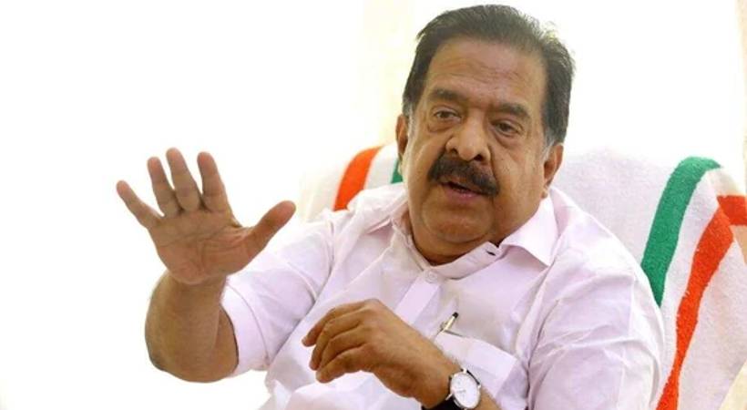 pinarayi gets upset when he meets the Youth Congressmen; Ramesh Chennithala