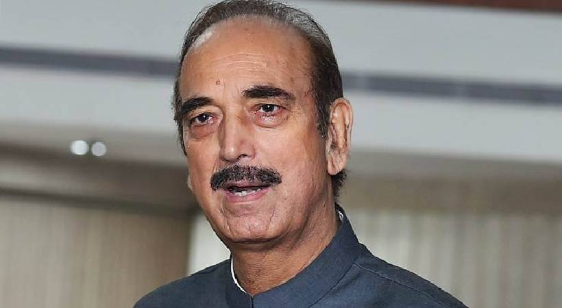 gulam nabi azad may form new party