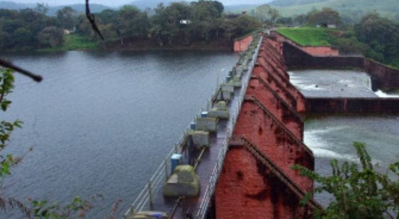 idukki mullaperiyar dam water level increased