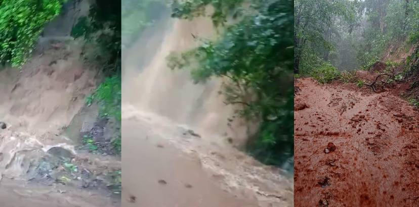 Kasaragod landslide suspected
