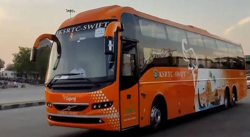 ksrtc swift bus driver fined