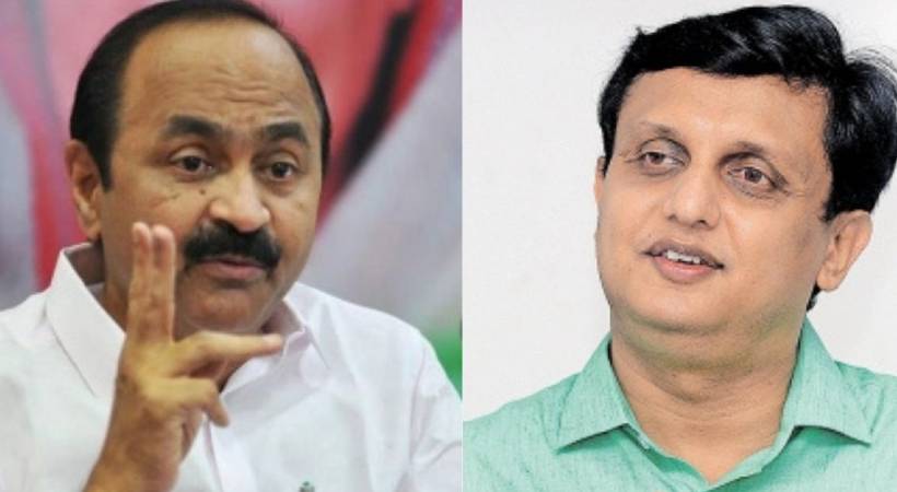 muhammad riyas reply to V D Satheesan