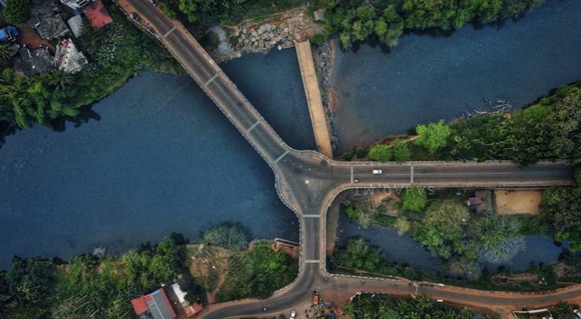 water level has risen in the iruvazhinji puzha