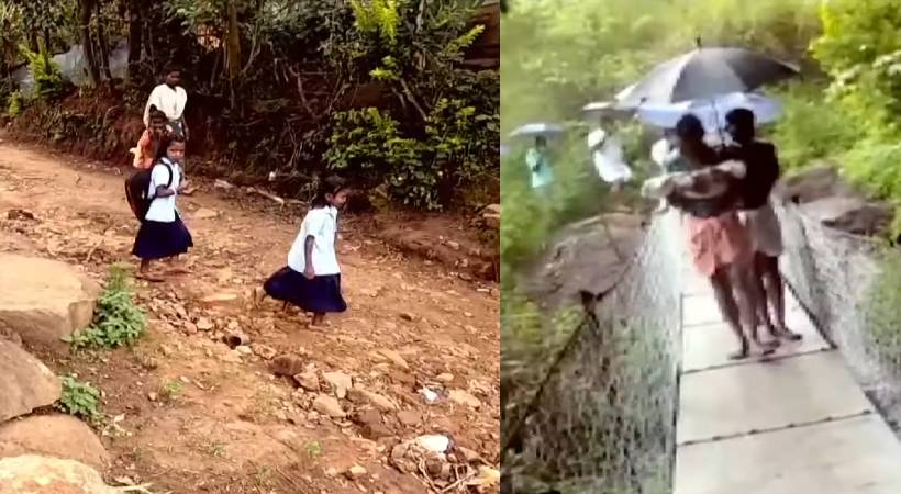no road to attappadi adivasi living areas