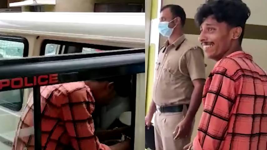 cry of the young man who molested the girl went viral