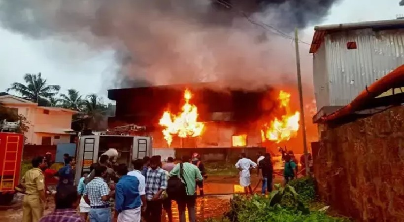paint godown fire forensic