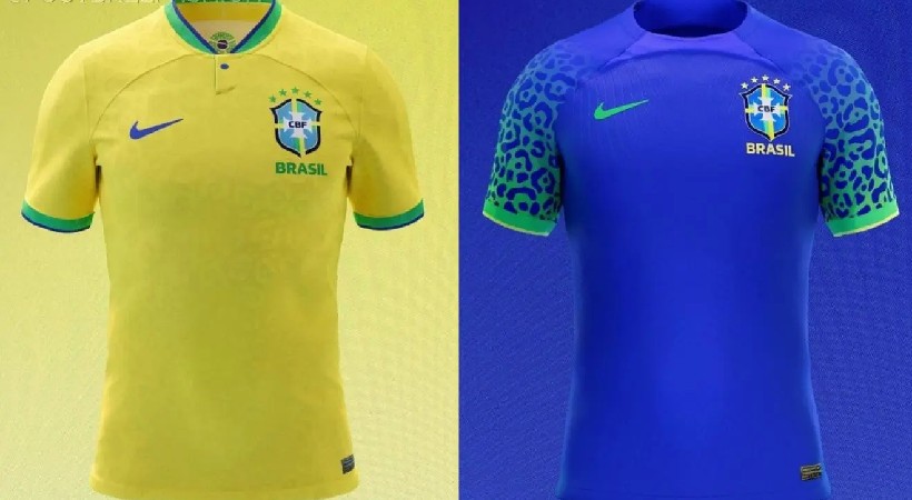 qatar world cup brazil jersey