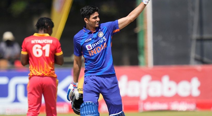 icc ranking shubman gill