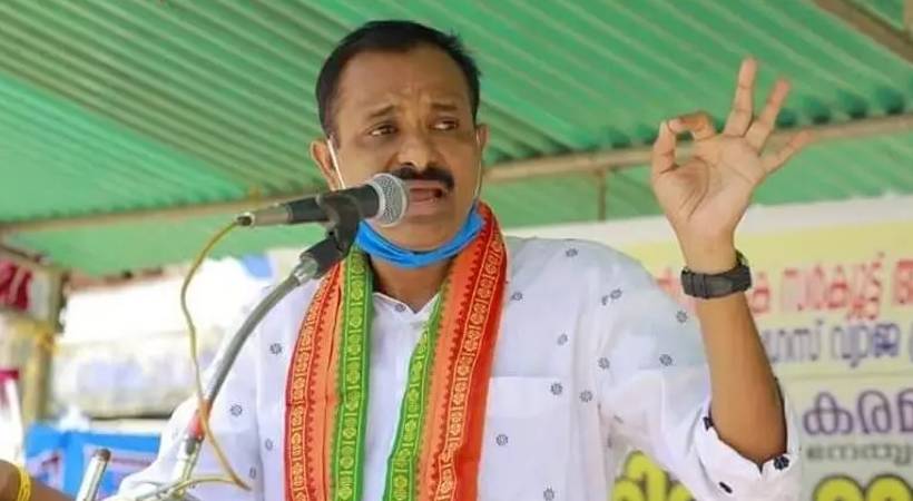 BJP VV Rajesh criticizes cpim office attack case