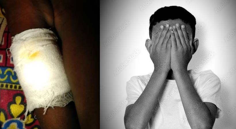 wayanad kid attacked by neighbor
