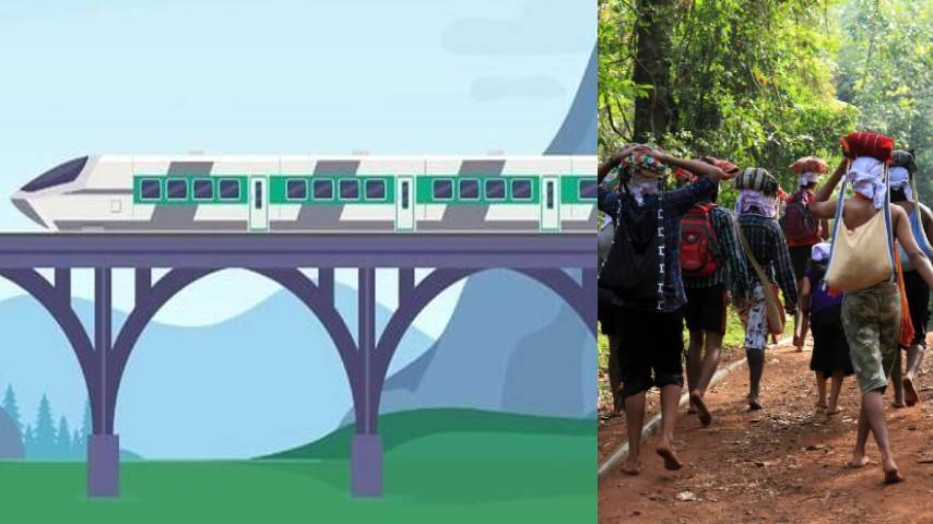 Chengannur to Pampa by train in 40 min