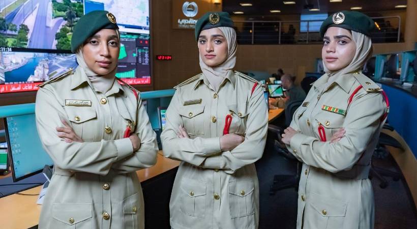 First female officers to assume duties at Dubai Police command centre