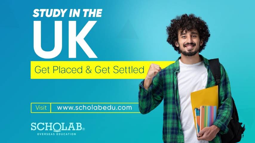 many advantages to studying in UK; Scholab will guide you