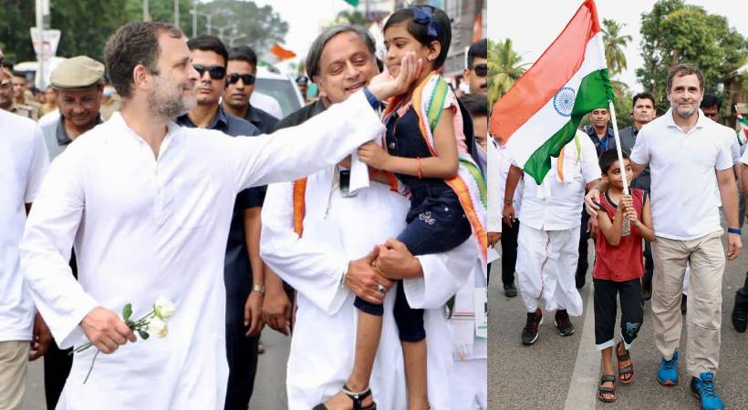 Rahul criticized roads Kerala