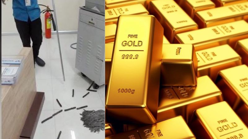 gold seized from chennai airport
