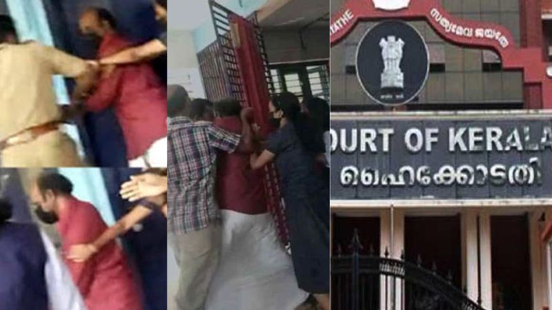 father and daughter beaten up in ksrtc depot Police registered case