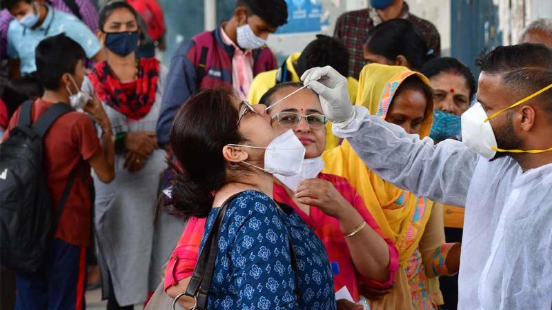 india reported more than 4000 covid cases in a day