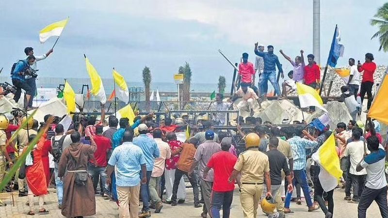 Petition filed by Adani Grou in vizhinjam port protest