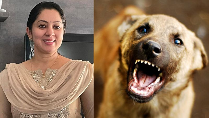 sreeya ramesh facebook post about stray dog attack