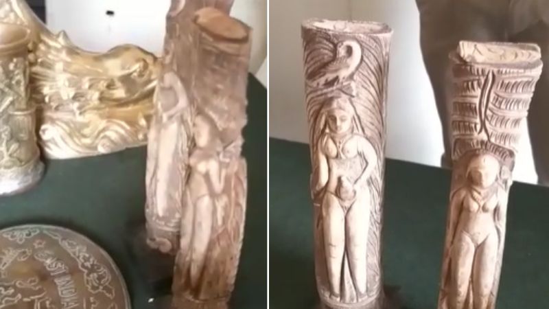 Ivory idol seized Idukki