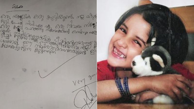 v shivankutty shared nidhi's viral story in facebook