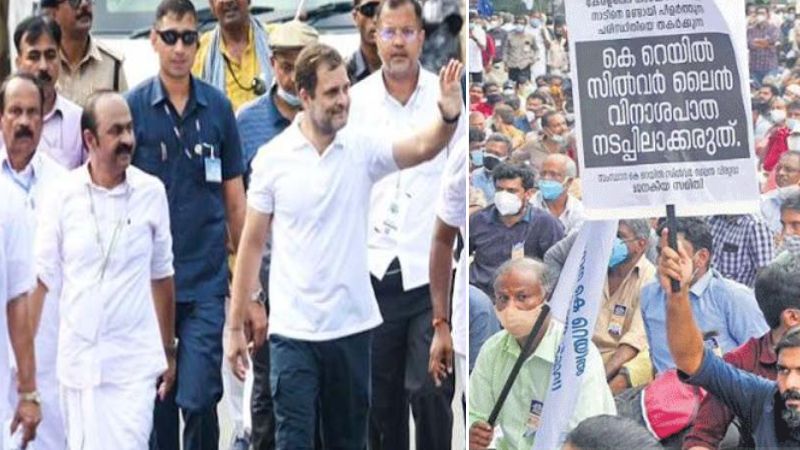 Rahul Gandhi's support for the anti-Silver Line movement