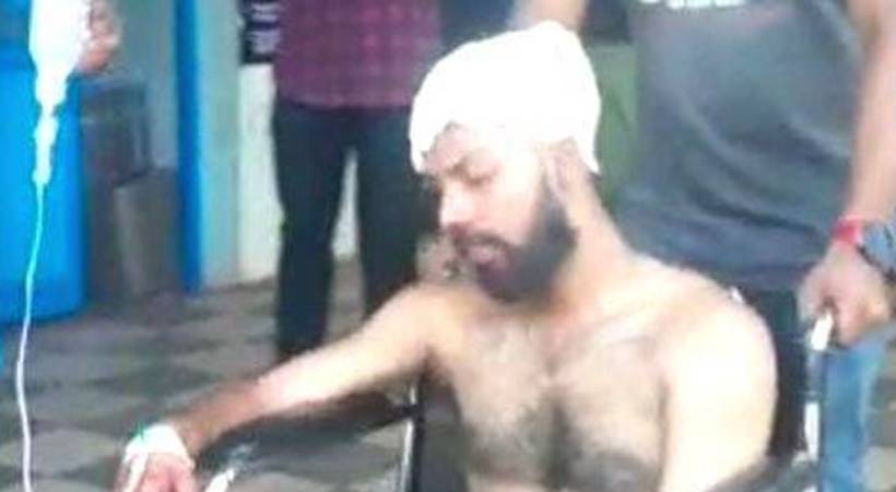 Father in custody for assaulting daughter's boyfriend