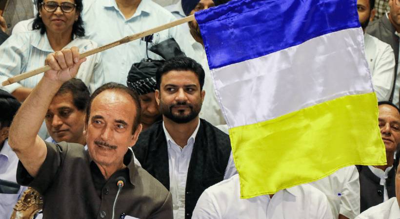 gulam nabi azad declared new party