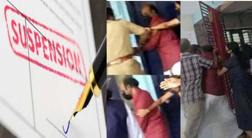 father and daughter beaten up in ksrtc depo, 4 people suspended