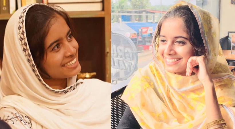 Ashikha Khanam with Facebook post