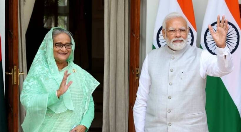 Indian Bangladesh signs 7 mou