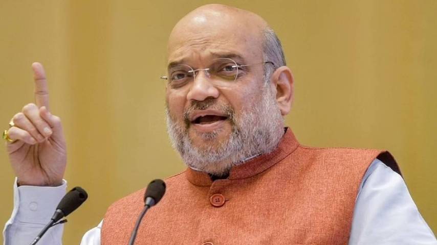Amit Shah talking about the Pulwama attack