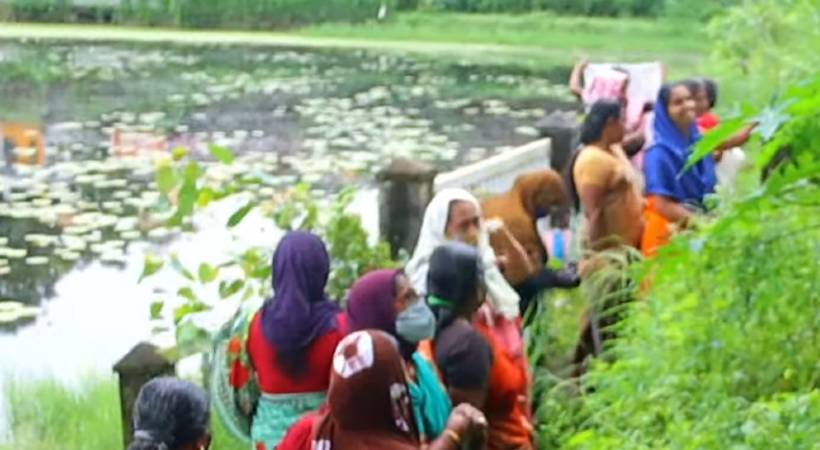 kottarakkara temple pond cleaning