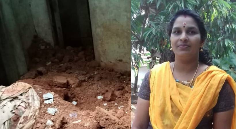 Housewife died after house collapsed