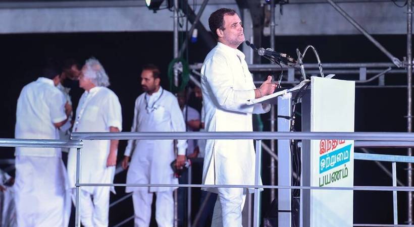 rahul gandhi bharat jodo yatra