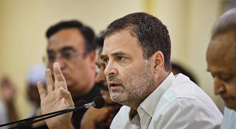 rahul gandhi mehangai par halla bol rally