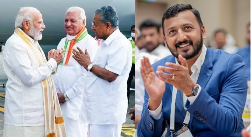 Facebook post by Rahul Mamkootathil criticizing the government