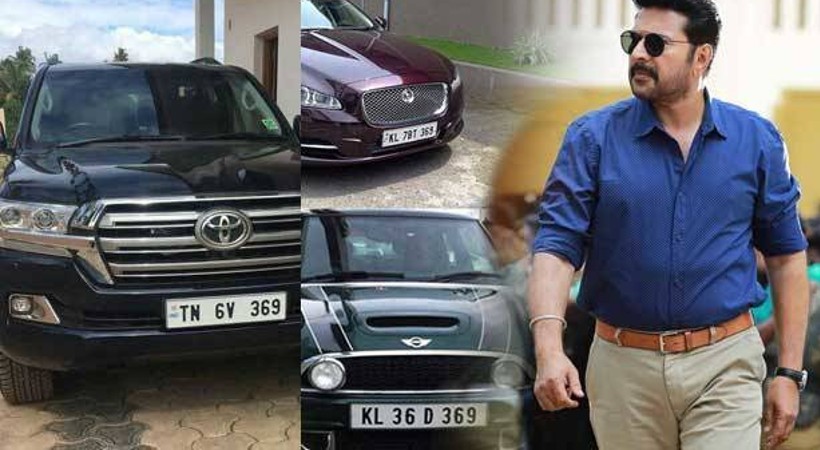 secret behind mammootty 369 car number