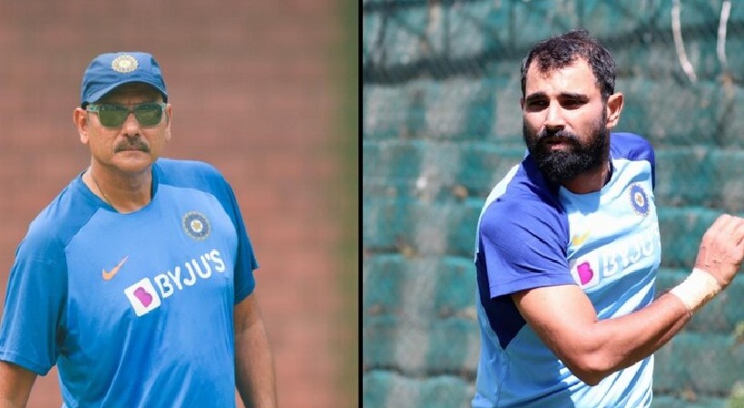 ravi shastri mohammed shami