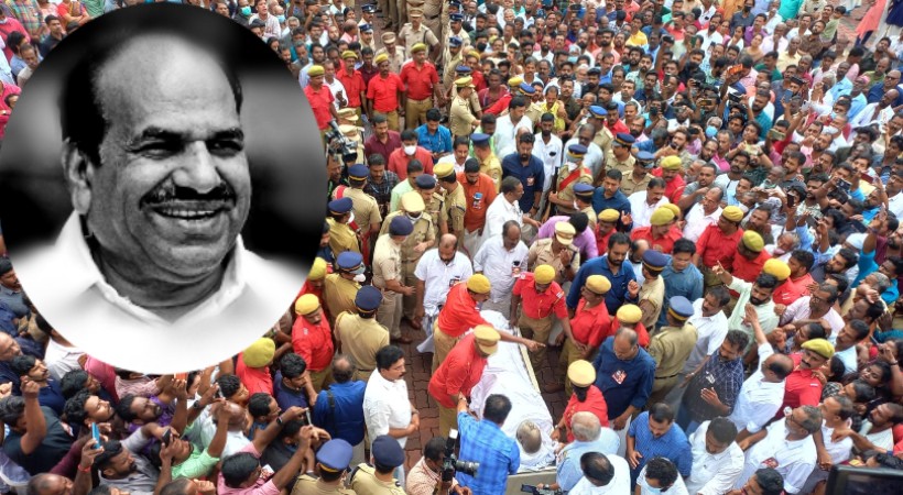 Kodiyeri balakrishnan's funeral