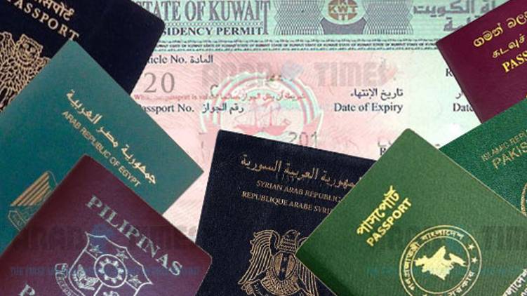 6 Months and more outside Kuwait residence of expats will be automatically be cancelled