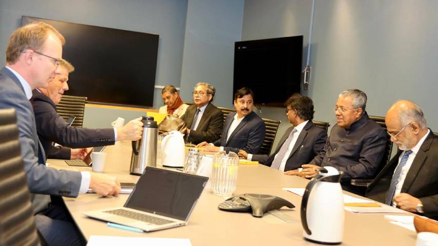 pinarayi vijayan's foreign visit; Norway offers help to Kerala